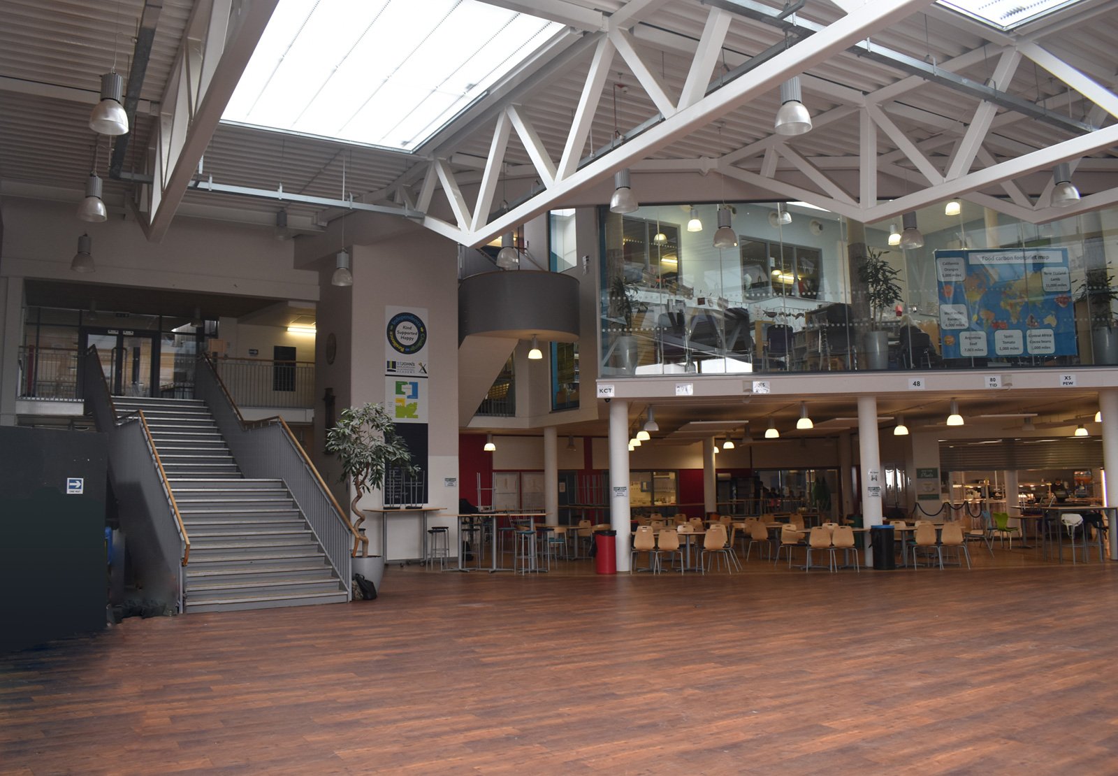 Atrium first floor