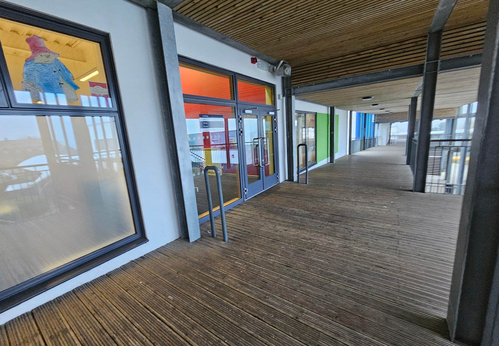 Entrance to Art Corridor
