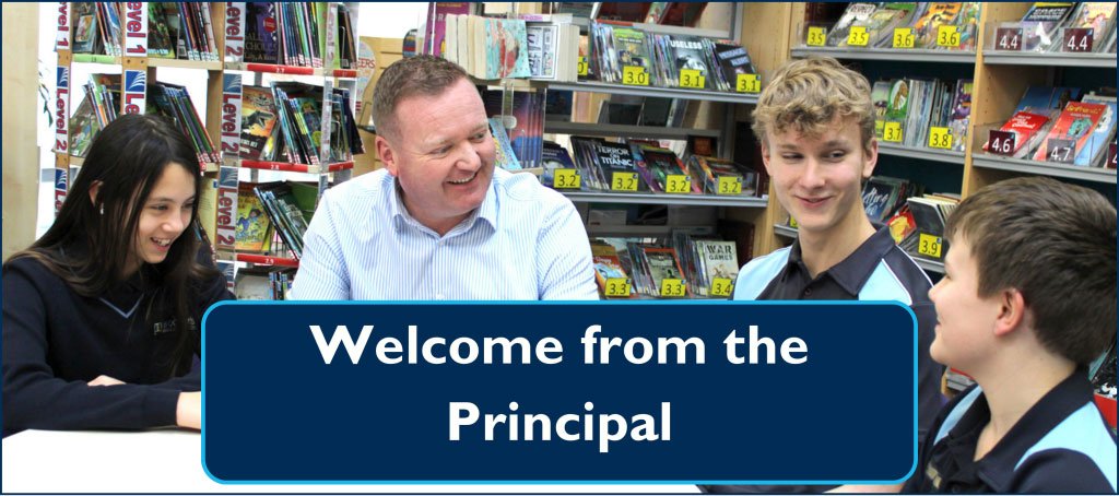 Principle and pupils